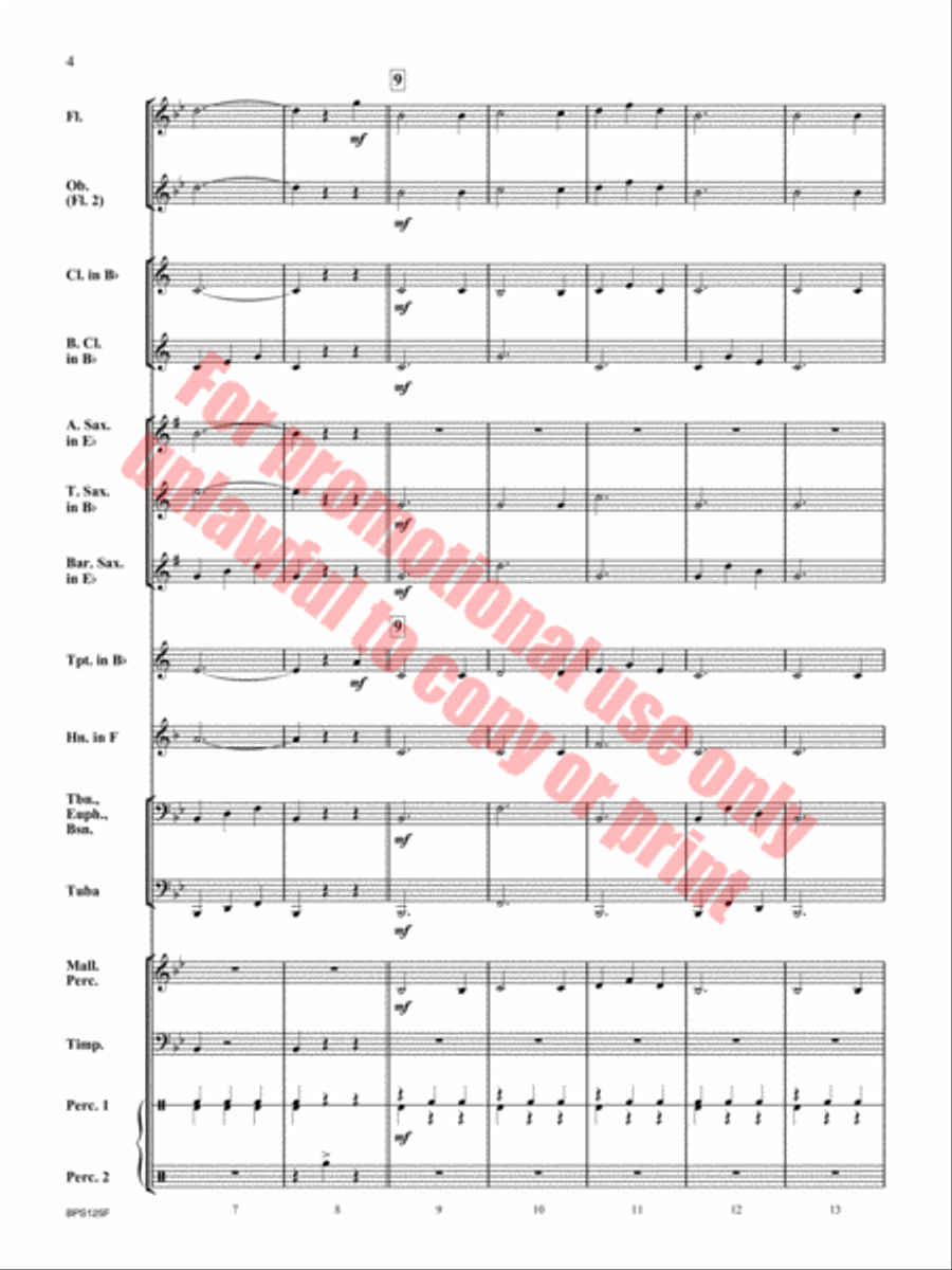 Pop! Pop! Pop! Concert Band scores gallery preview page 5