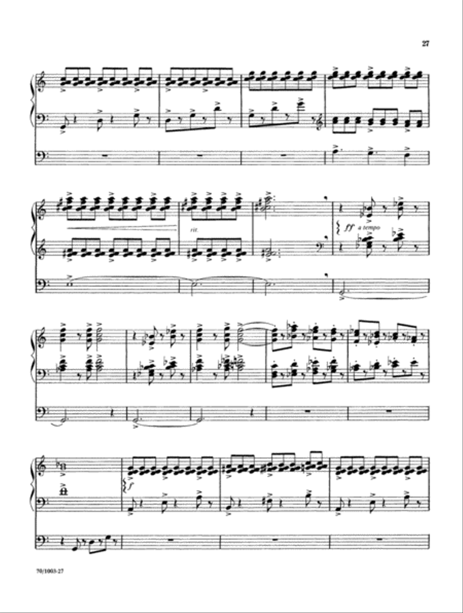 Psalms for Organ Organ Solo scores gallery preview page 16