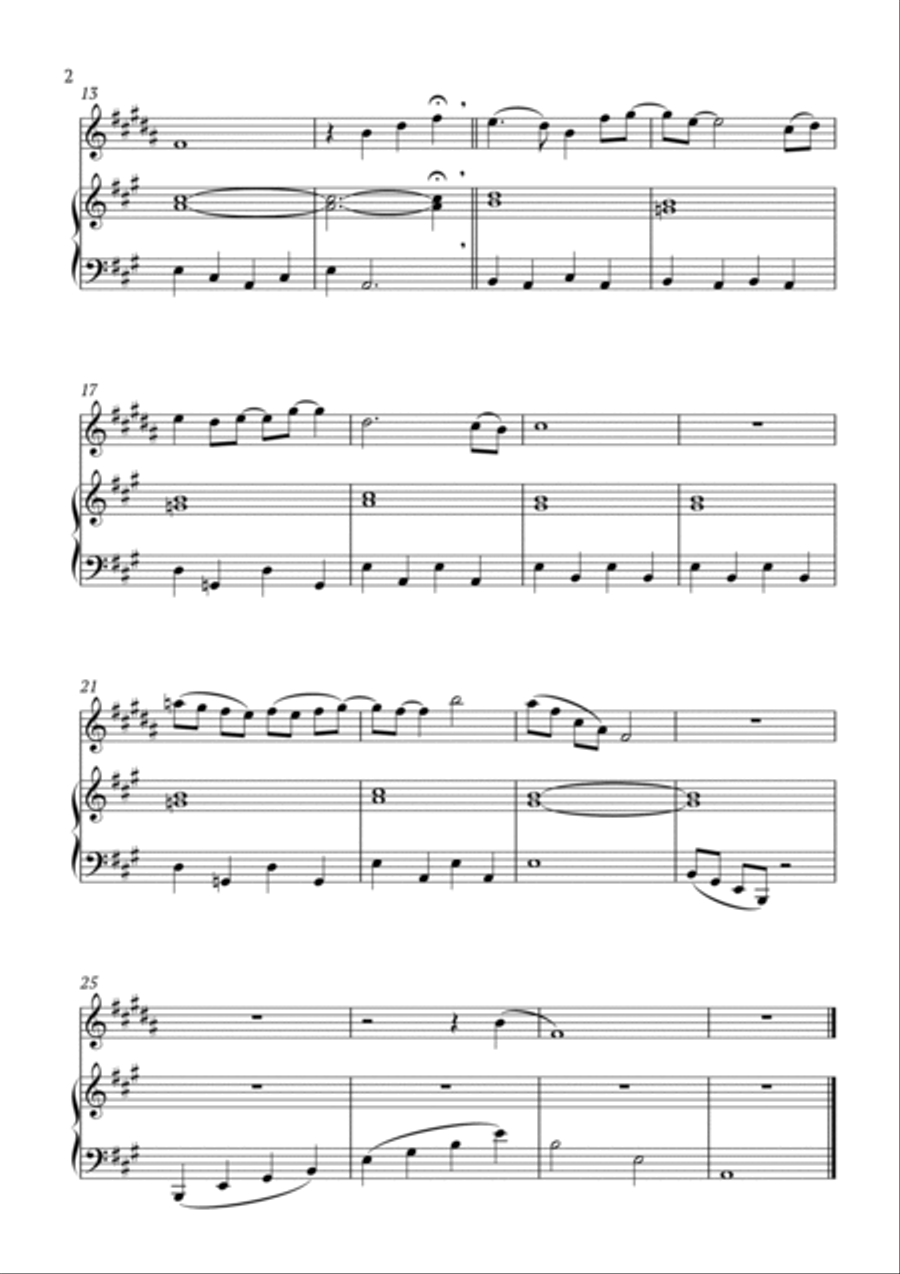 Wet Hands Clarinet Solo scores gallery preview page 2