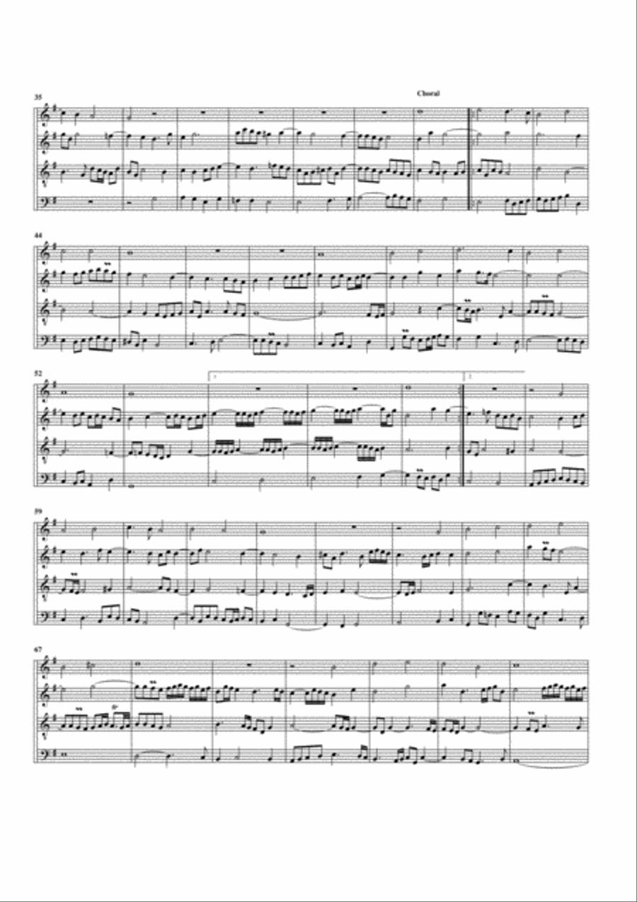 An Wasserfluessen Babylon (arrangement for 4 recorders)