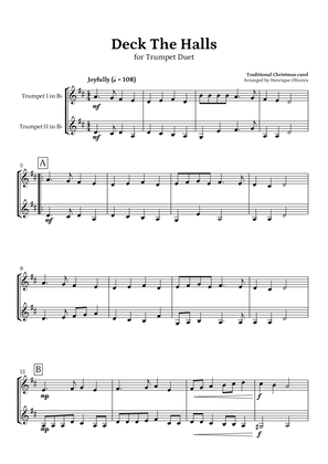 Deck The Halls (Trumpet Duet) | Christmas Carol