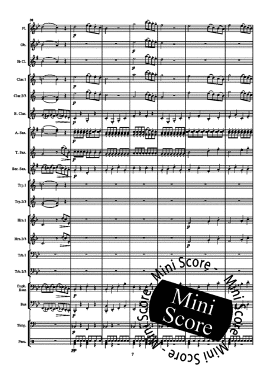 Mirabell Concert Band scores gallery preview page 11
