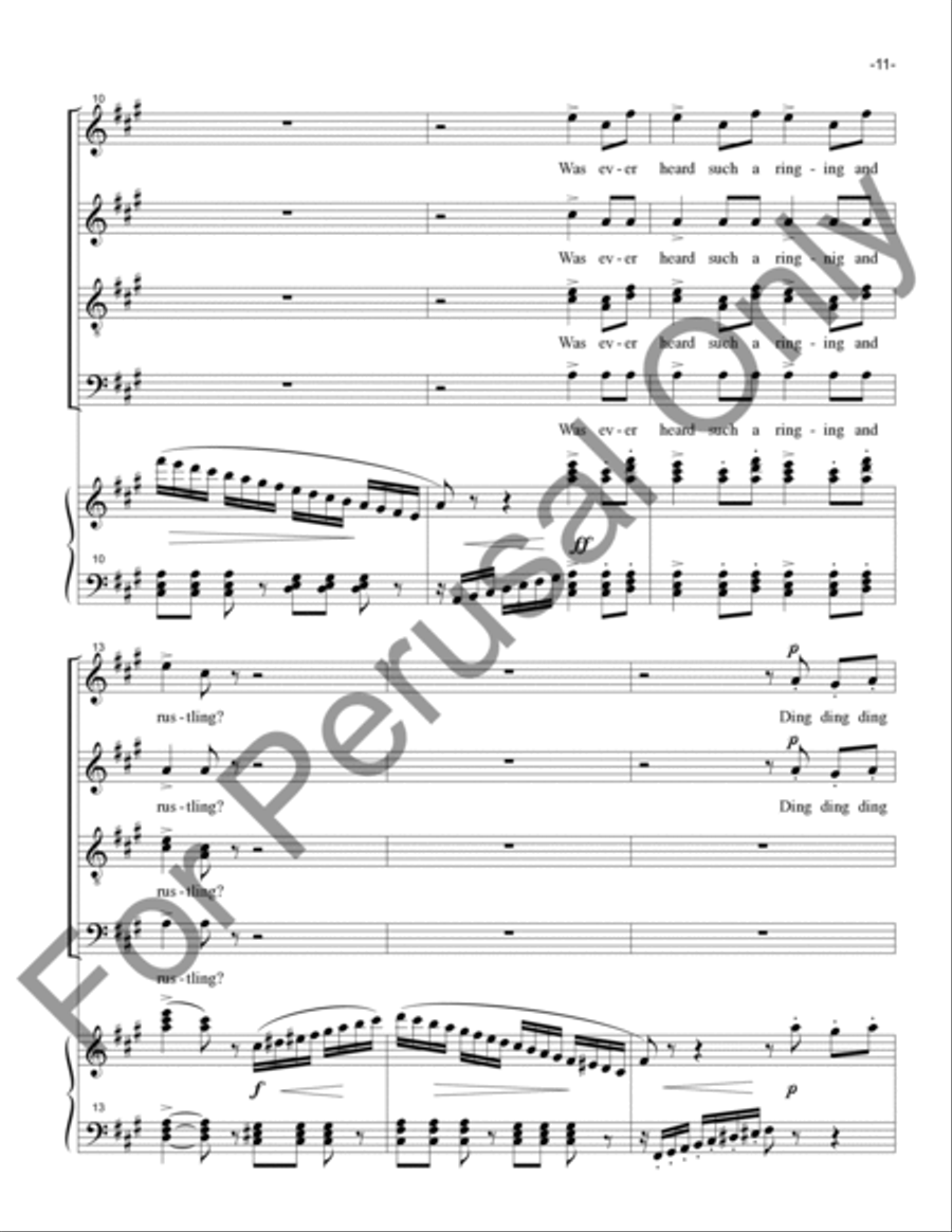 Opera Choruses, Set 1 Opera Choruses, Set 1 4-Part scores gallery preview page 12
