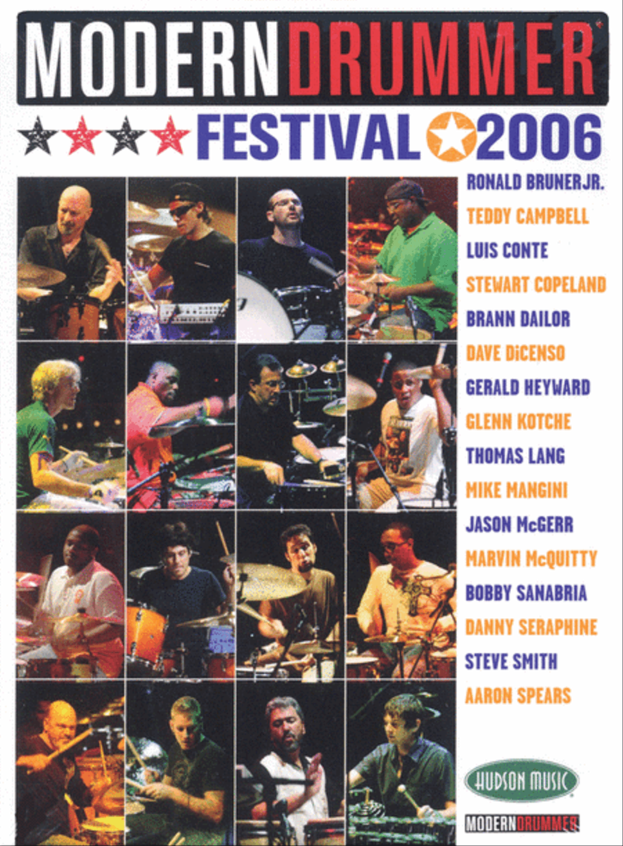 Modern Drummer Festival 2006 - Saturday & Sunday Drums scores gallery preview page 1