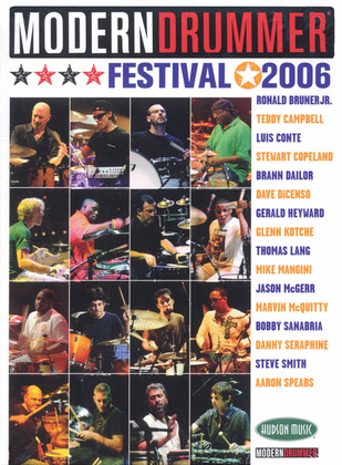 Book cover for Modern Drummer Festival 2006 - Saturday & Sunday