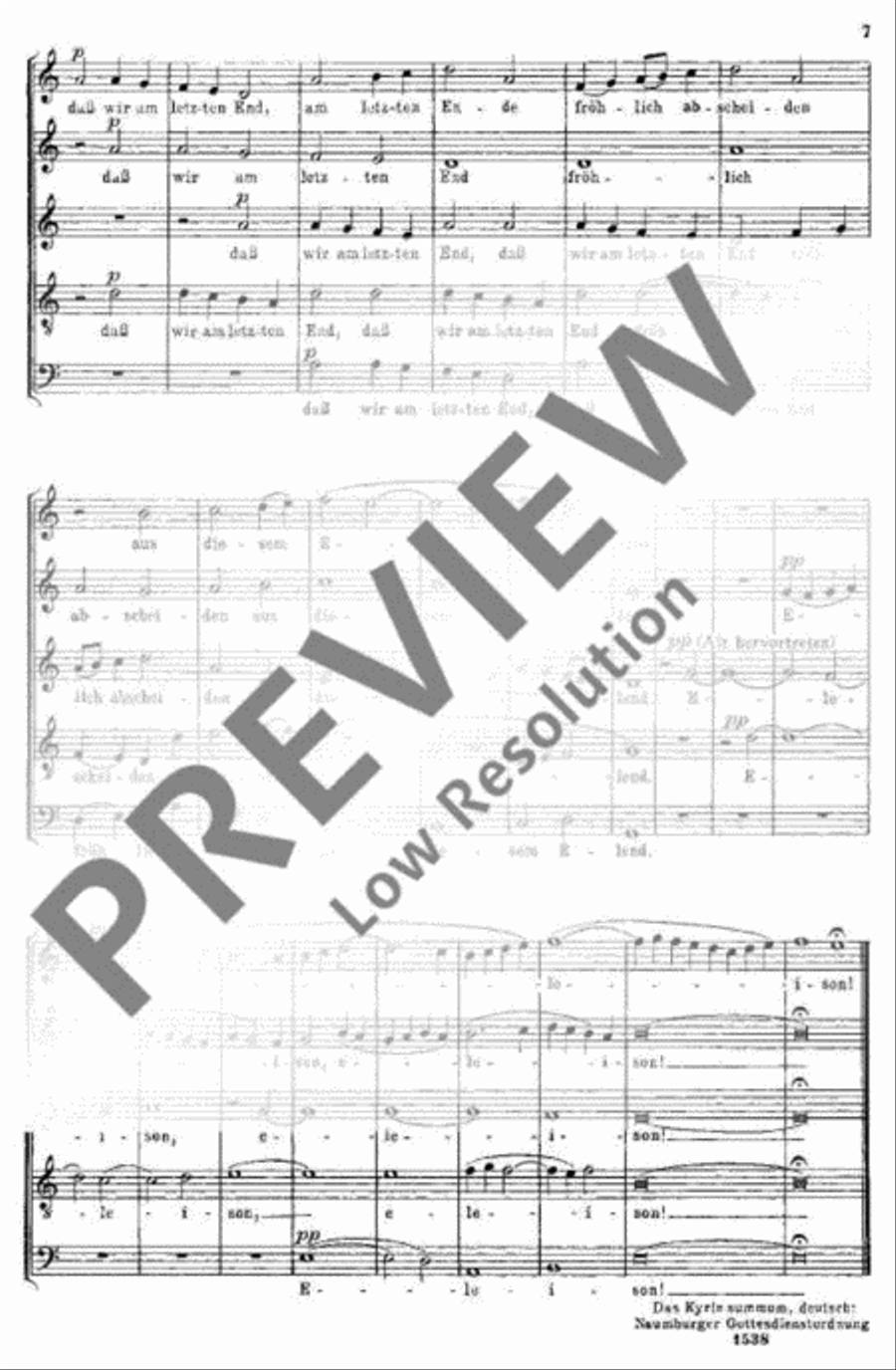 Eine deutsche Liedmesse SSATB scores gallery preview page 8