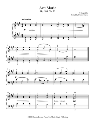 Ave Maria (Op. 100, No. 19)