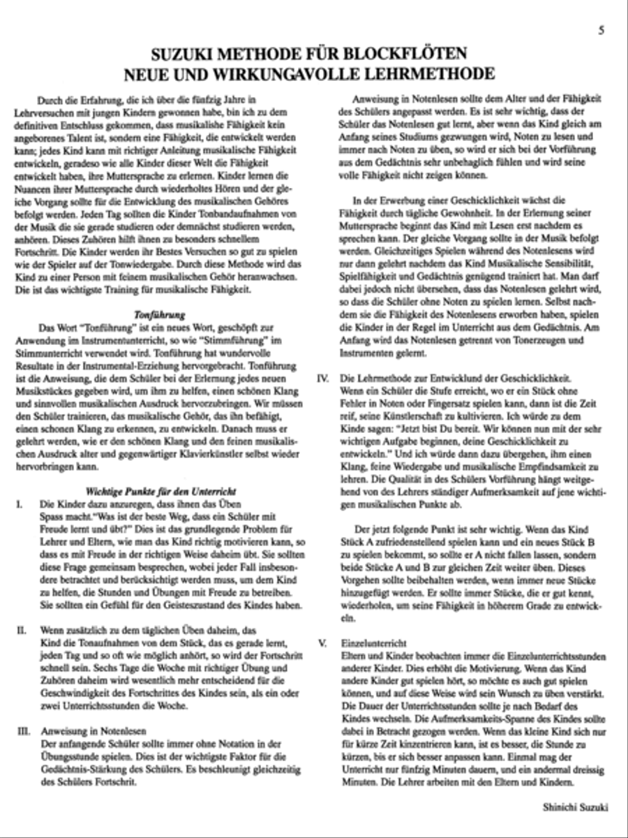 Suzuki Recorder School (Alto Recorder), Volume 2 Alto Recorder scores gallery preview page 6