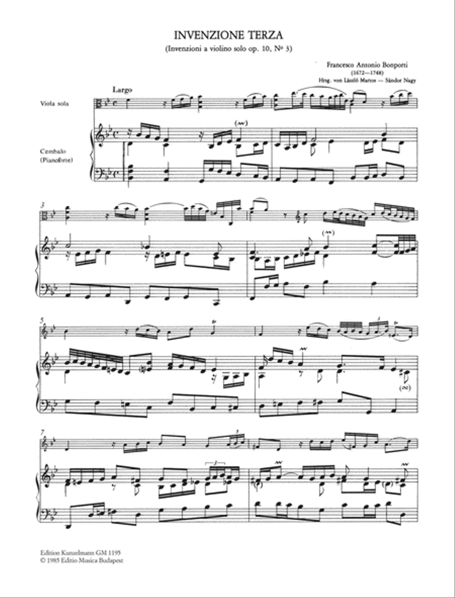 2 Inventions for viola Viola scores gallery preview page 2