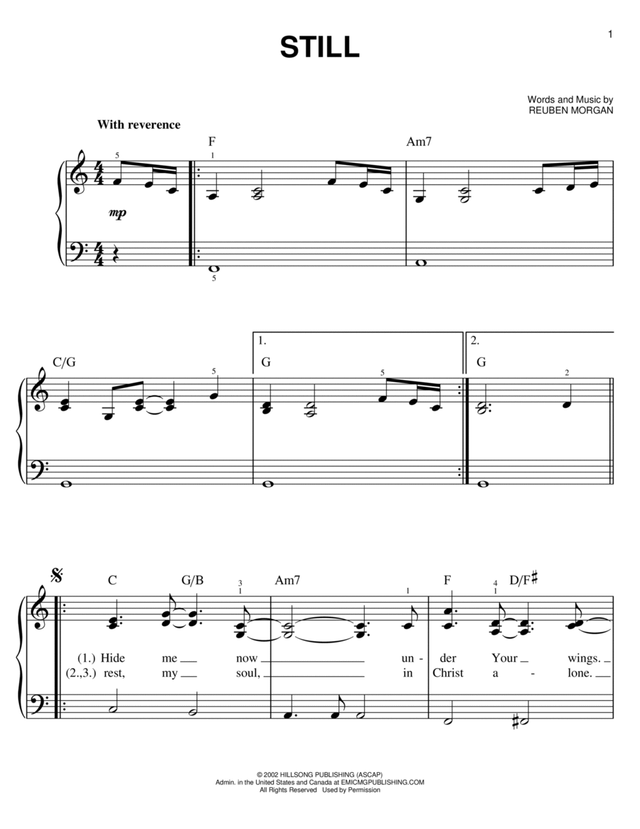 Still Still Voice scores gallery preview page 1
