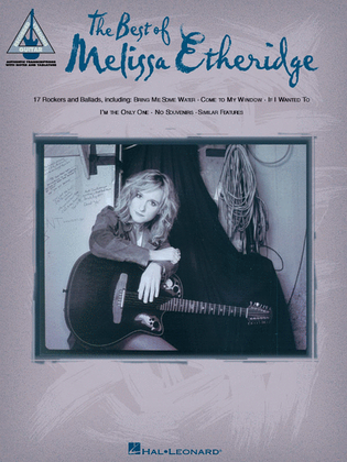 Book cover for The Best of Melissa Etheridge