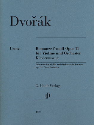 Book cover for Romance in F Minor Op. 11
