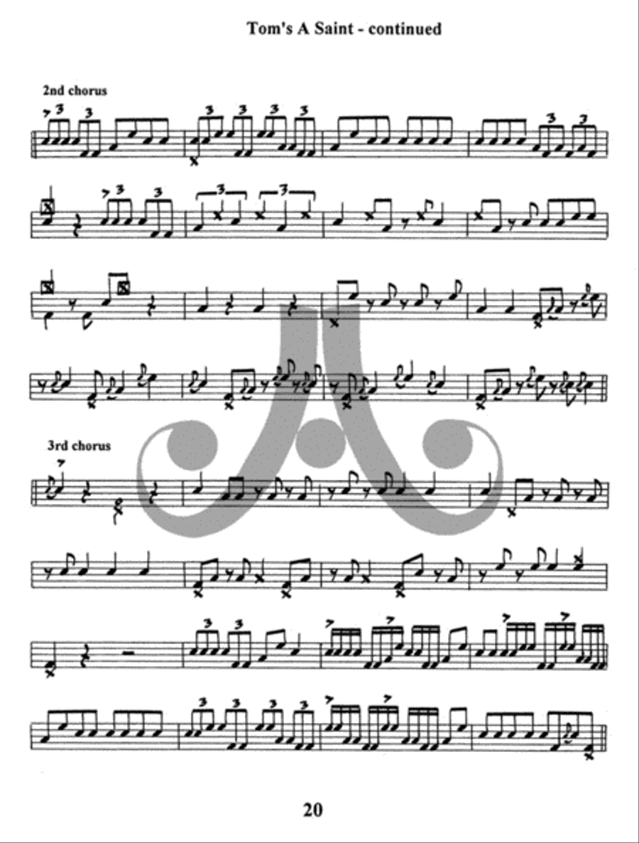 Standard Time Drums scores gallery preview page 10