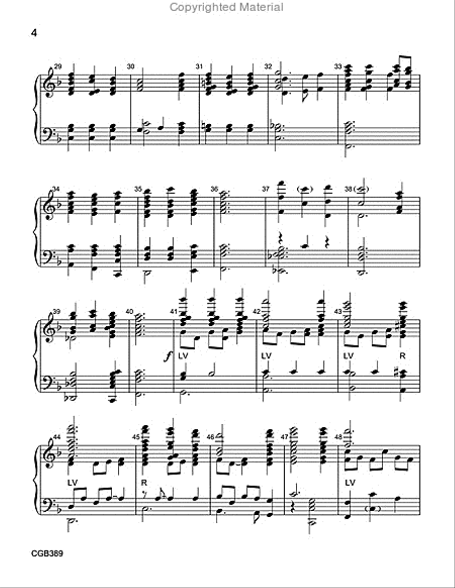 The Rock of Faith (Handbell Score)