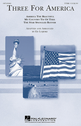Book cover for Three for America