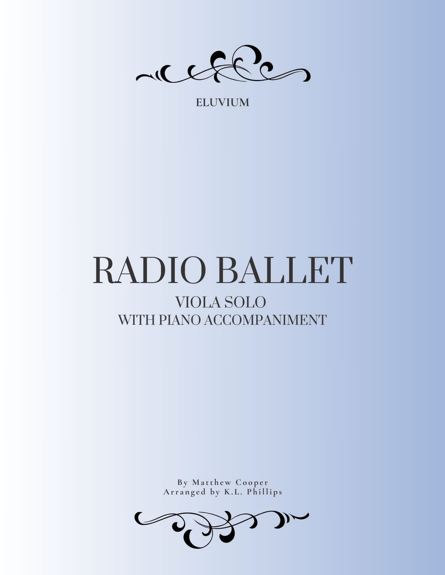 Radio Ballet Radio Ballet Viola scores gallery preview page 1