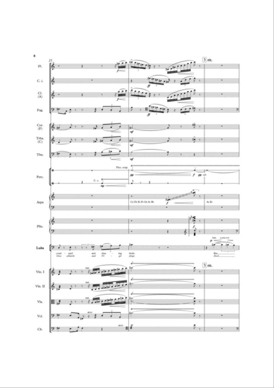 The Bear The Bear Chamber Orchestra scores gallery preview page 9