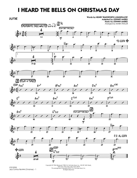 Jazz Combo Pak #44 (Christmas) - Guitar