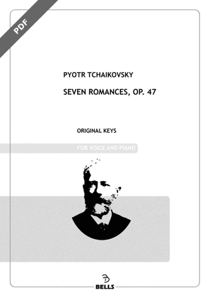 Book cover for Seven Romances, Op. 47