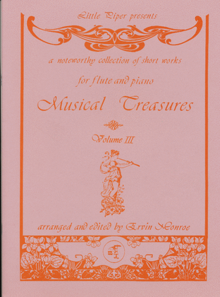 Book cover for Musical Treasures - Volume III