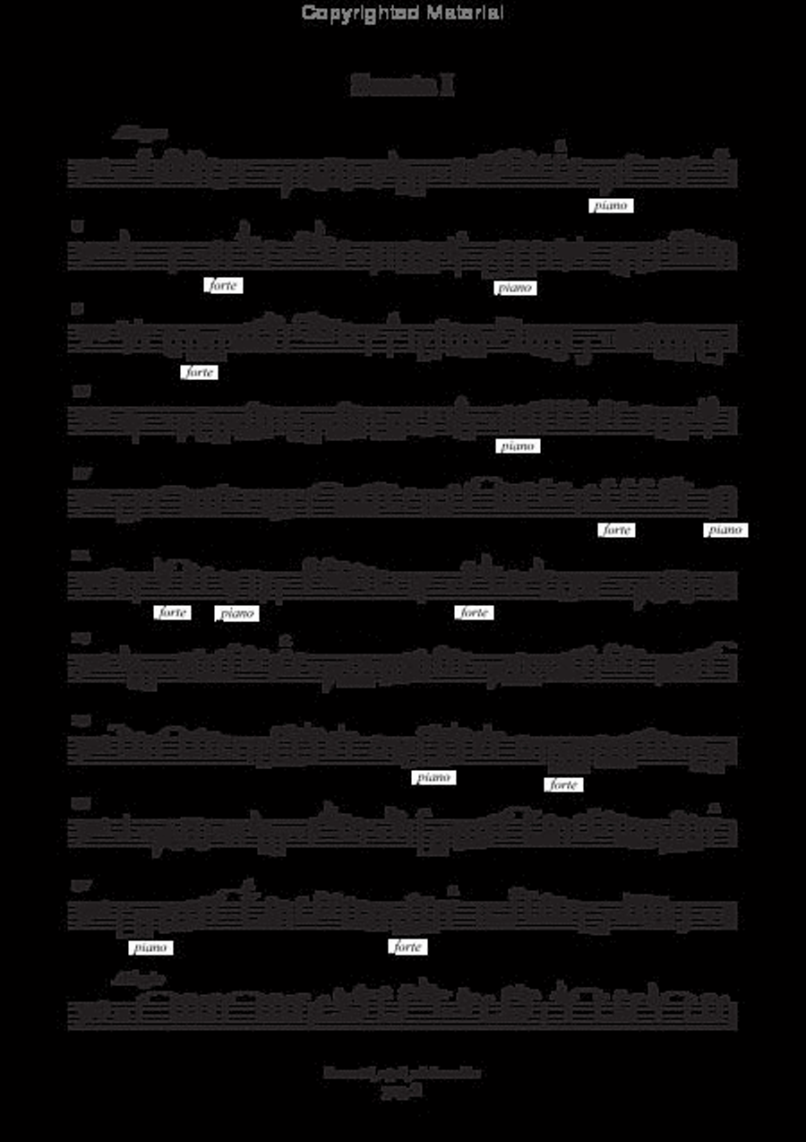 12 Sonate op.1 (Paris, s.a.) Cello Solo scores gallery preview page 3
