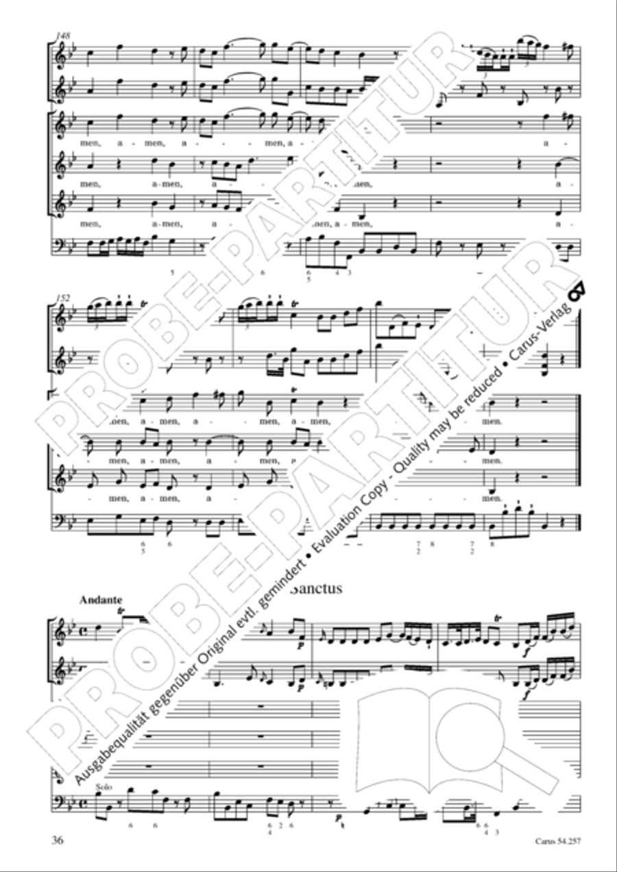 Missa Sancti Aloysii SSA scores gallery preview page 37