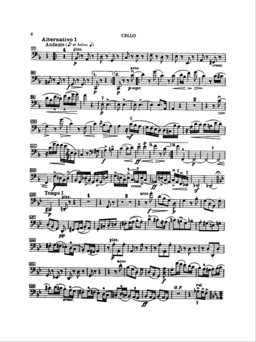 Smetana: Trio in G Minor, Op. 15 Part scores gallery preview page 6