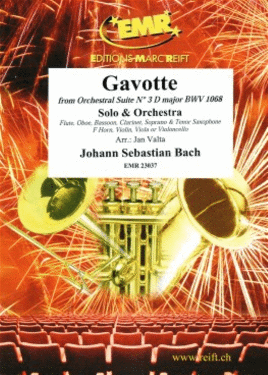Gavotte Gavotte Orchestra scores gallery preview page 1