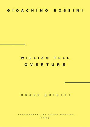 William Tell Overture - Brass Quintet (Full Score) - Score Only