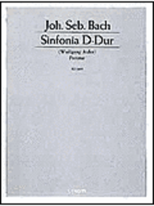 Book cover for Sinfonia D Major