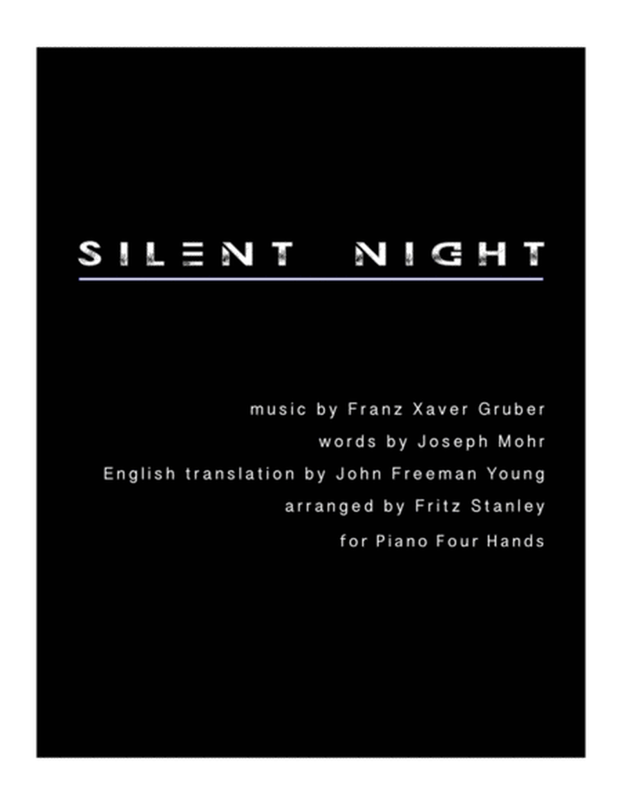 Silent Night - Piano Four Hands image number null