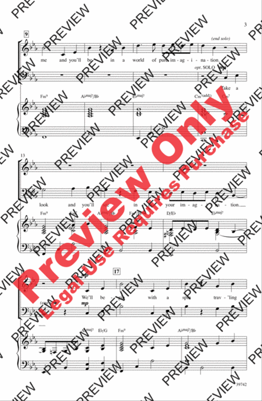Pure Imagination Pure Imagination 3-Part scores gallery preview page 10