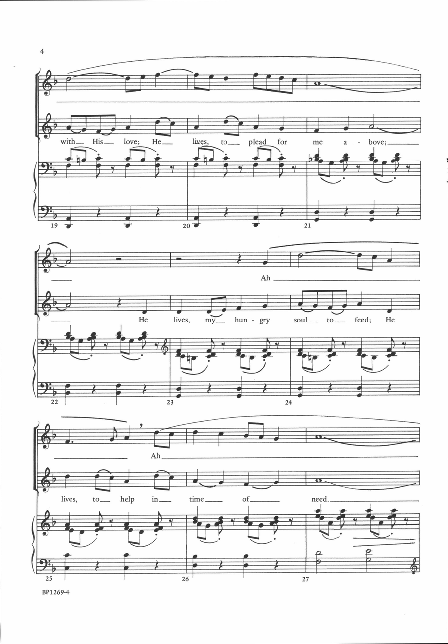 I Know That My Redeemer Lives - Martin 2-Part scores gallery preview page 4