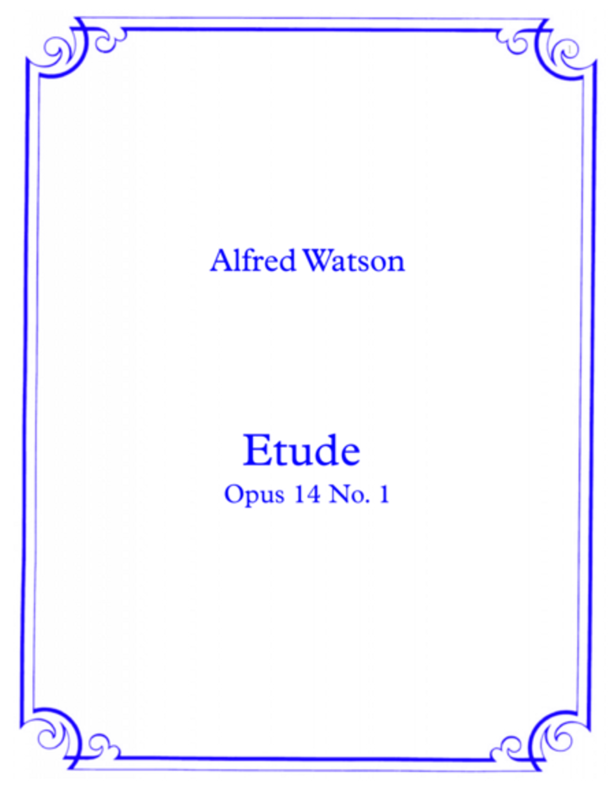 Etude Opus 14 No. 1 image number null