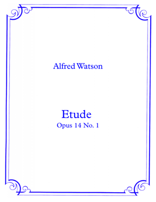 Etude Opus 14 No. 1
