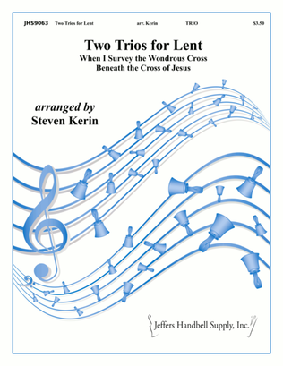 Book cover for Two Trios for Lent