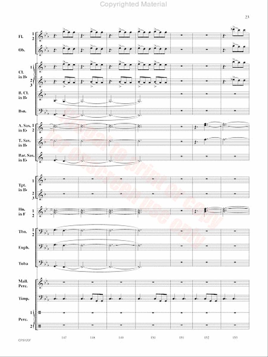 Instinct Concert Band scores gallery preview page 24