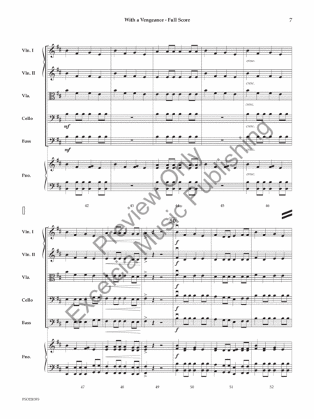 With a Vengeance- Full Score image number null