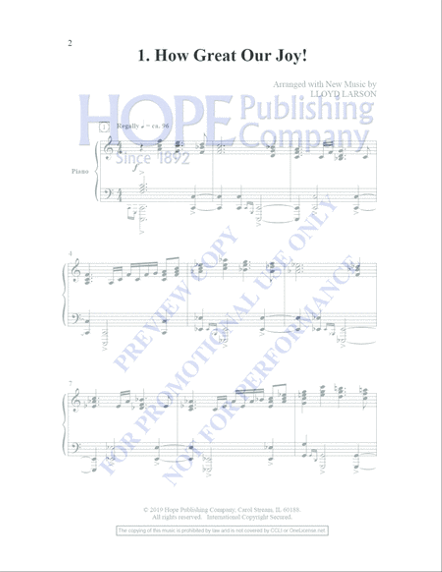 Joy Has Dawned Joy Has Dawned 4-Part scores gallery preview page 8