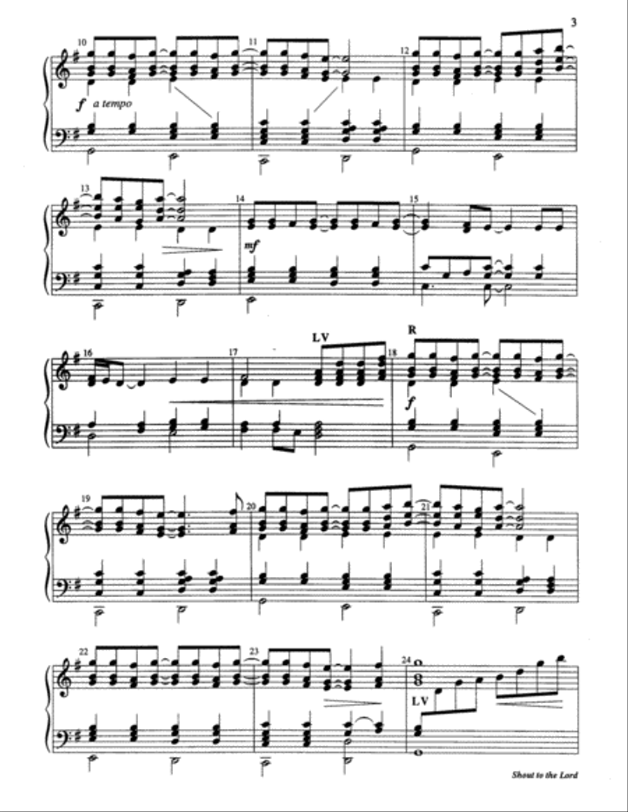Shout to the Lord 5-Octaves scores gallery preview page 3