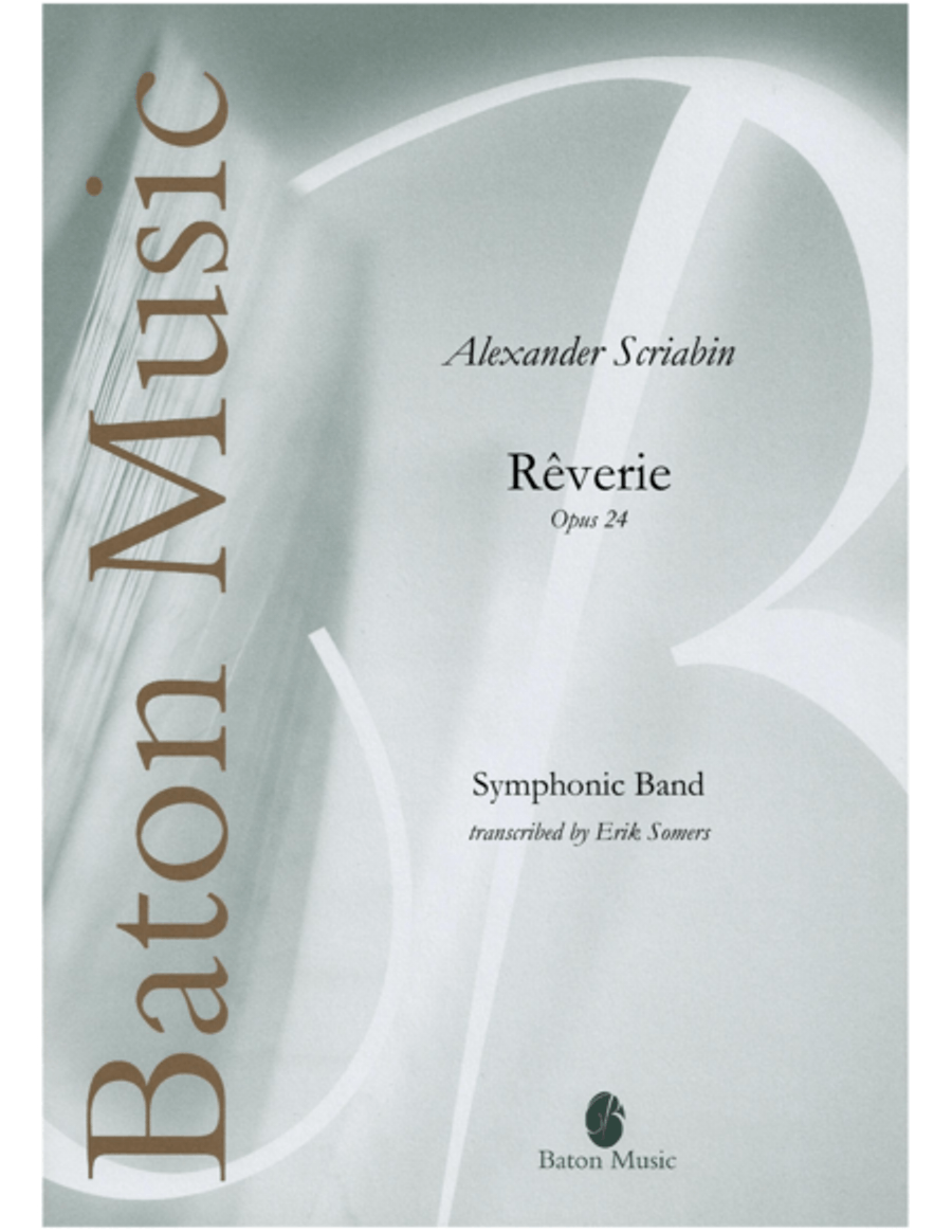 Rêverie Concert Band scores gallery preview page 1