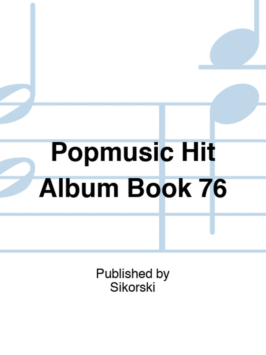 Popmusic Hit Album Book 76
