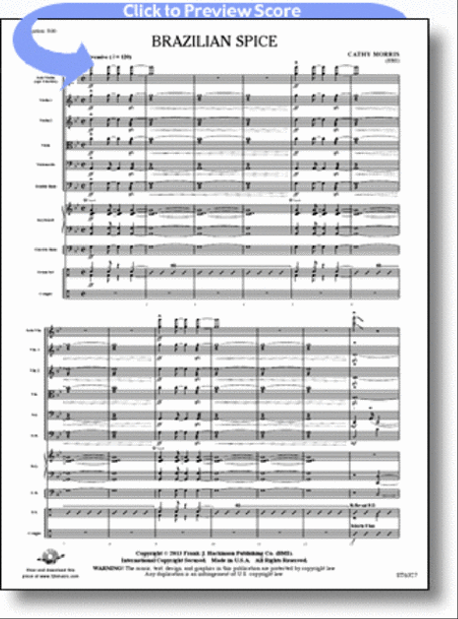 Brazilian Spice String Orchestra scores gallery preview page 1
