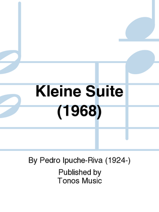 Book cover for Kleine Suite (1968)