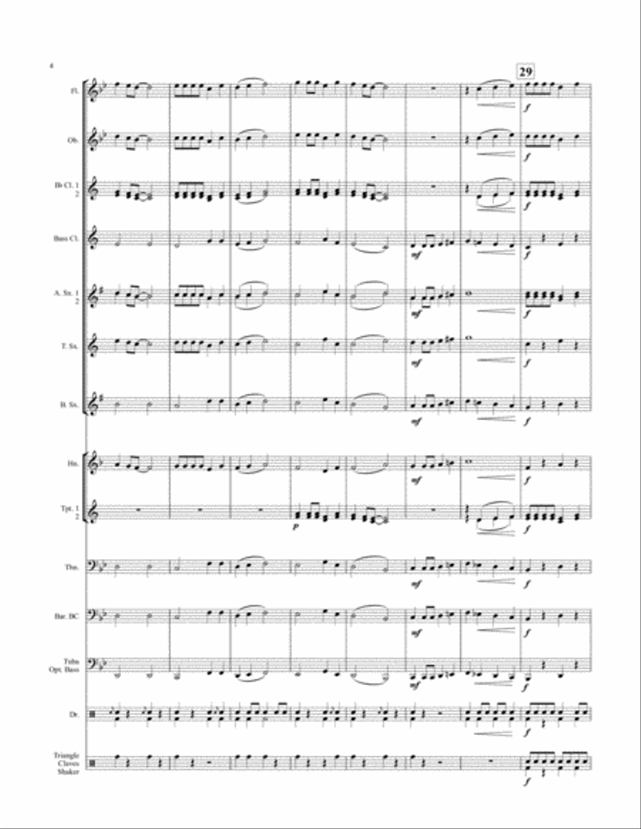 Viva Trombones! Concert Band scores gallery preview page 5