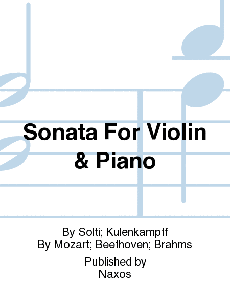 Sonata For Violin & Piano