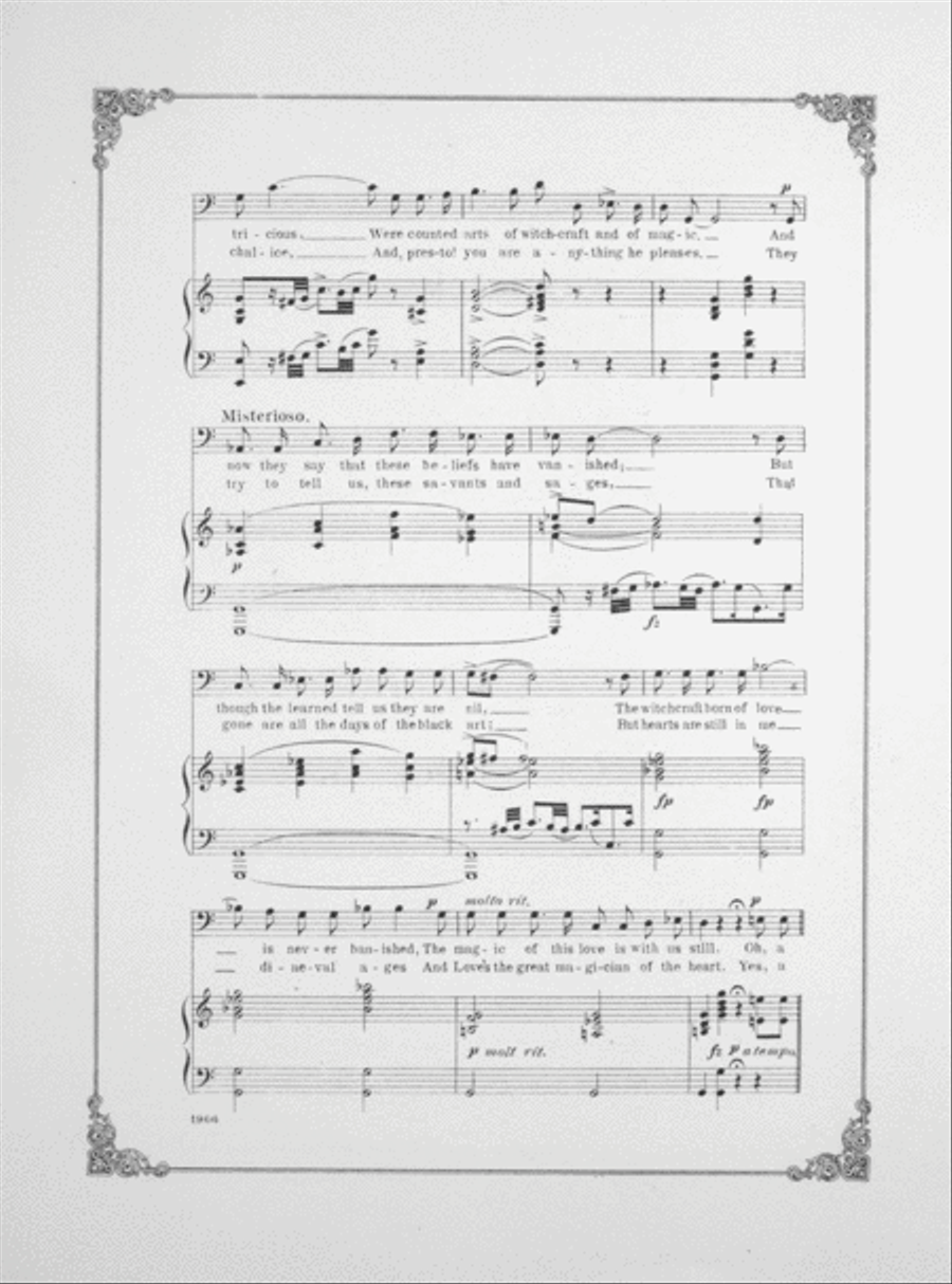 Love The Marvellous Magician Voice scores gallery preview page 3