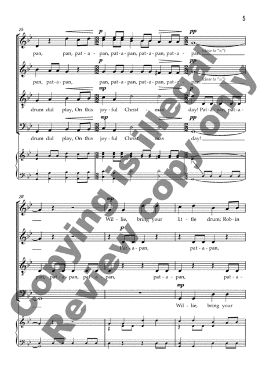 Pat-a-pan 4-Part scores gallery preview page 6