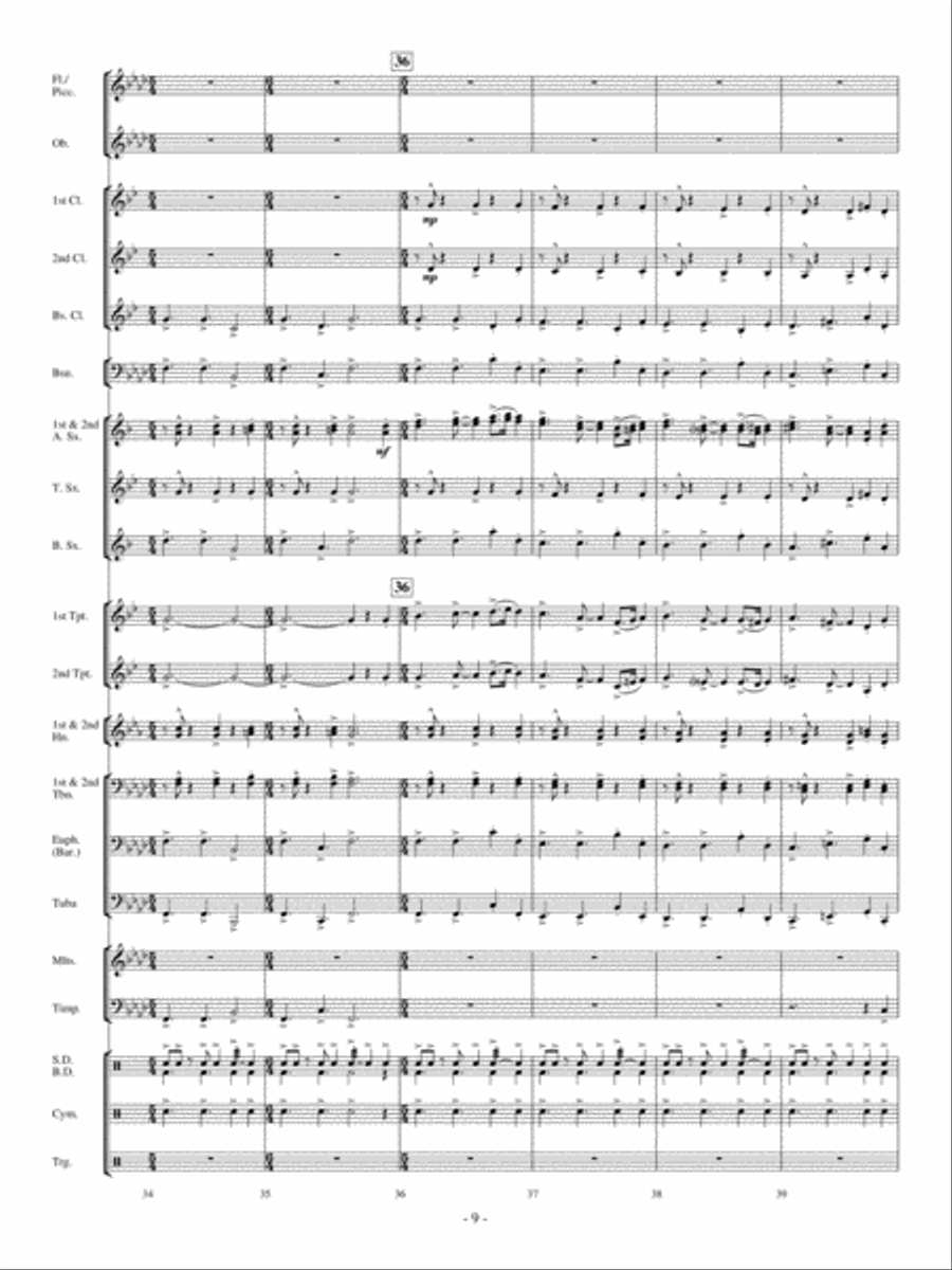 What Child Is This? Concert Band scores gallery preview page 8