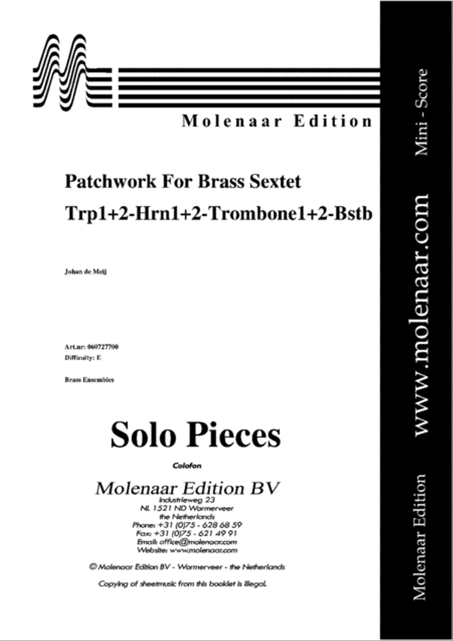 Patchwork Patchwork Brass Ensemble scores gallery preview page 2